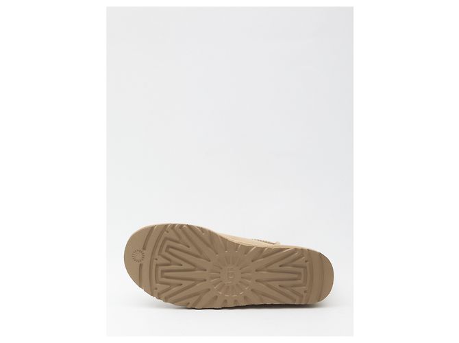 Ugg Classic Micro Boots Beige Leather - view 4