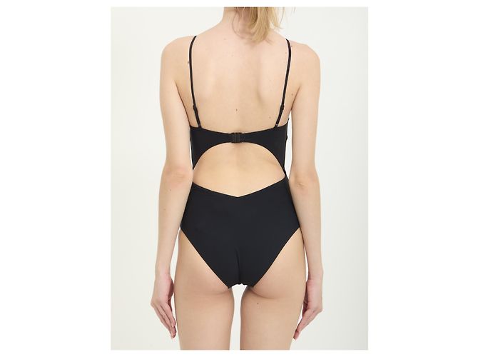 Zimmermann Fato de banho de peça única Roselight Diamond Preto - vista 4