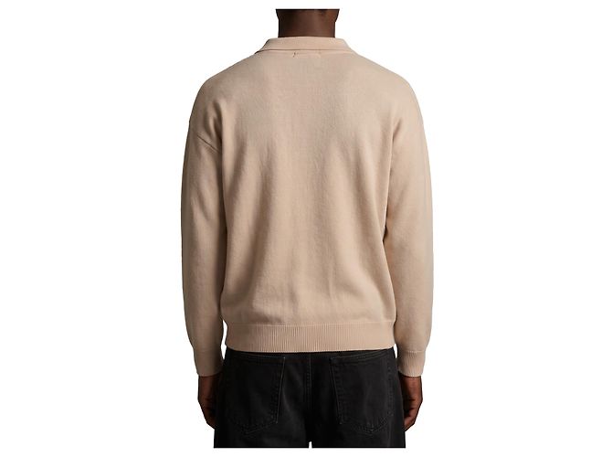 Roberto Collina Pink Salt Skipper Polohemd Beige - Ansicht 3