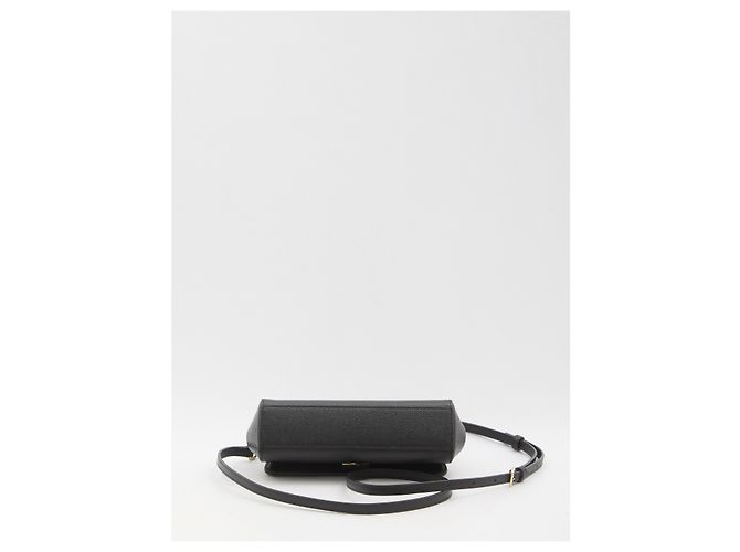 Borsa Sicily mini Dolce & Gabbana nera in pelle Nero - vista 3