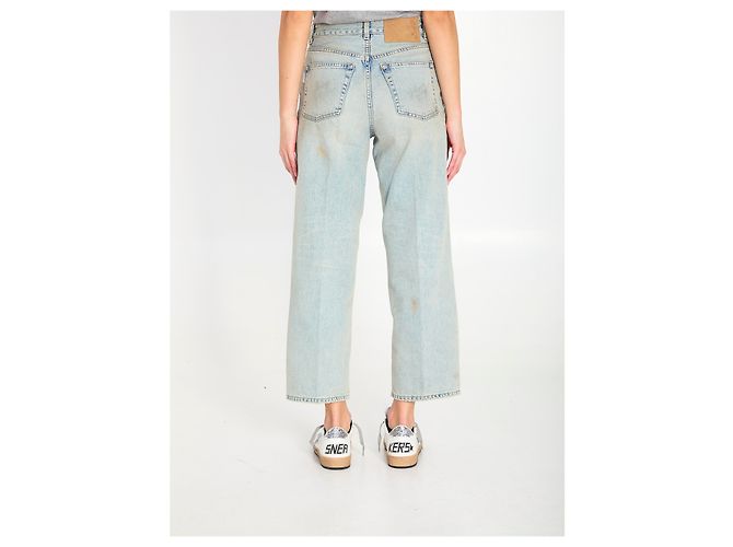 Haikure Betty Soft Stained Sky Denimhose Hellblau - Ansicht 4