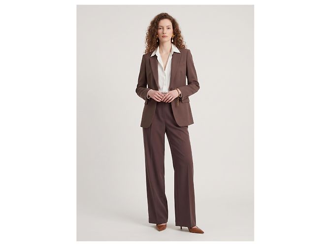 Sutton New York Pantalones de lona de pierna recta - vista 2