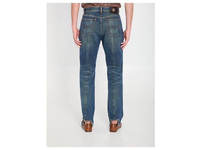 Medusa Versace Vintage Shibuya jeans Blue - view 3