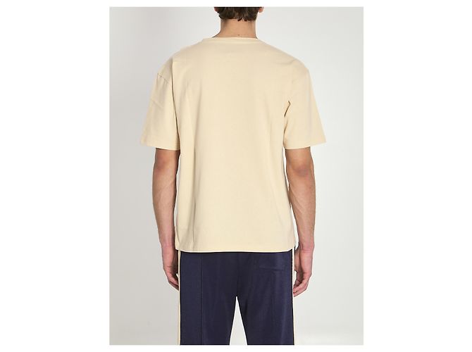 Valentino Garavani T-shirt in jersey di cotone Crudo - vista 4