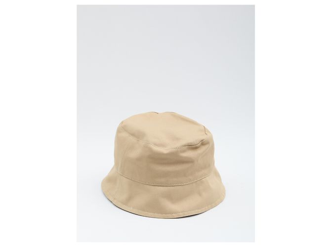 Chapéu bucket Fendi de algodão bege - vista 2