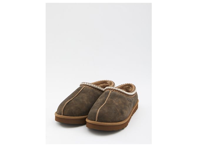 Mocasines Ugg Tasman Baxter Marrón Cuero Castaño - vista 2