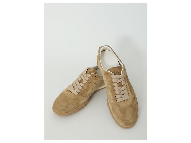 Tod's Cappuccino Wildleder-Sneaker Beige - Ansicht 5