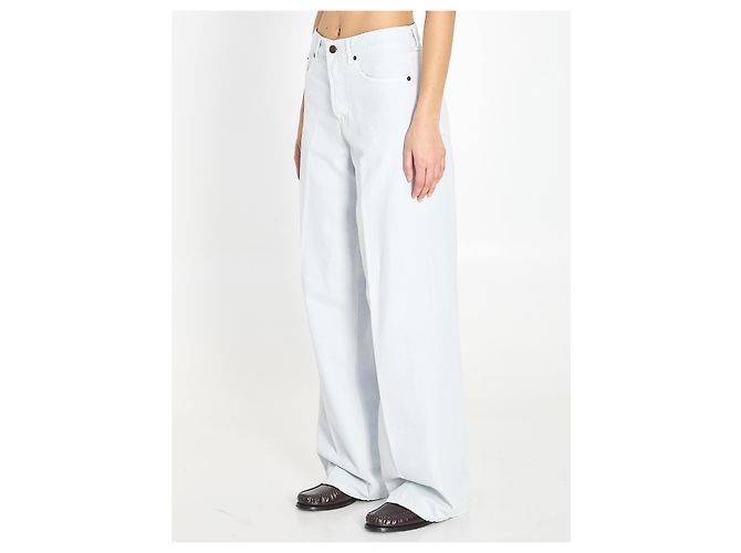 Haikure Bethany Jeans hellblau Baumwolle Leinen - Ansicht 2