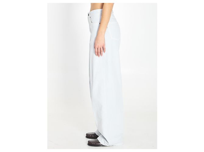 Haikure Bethany Jeans hellblau Baumwolle Leinen - Ansicht 3