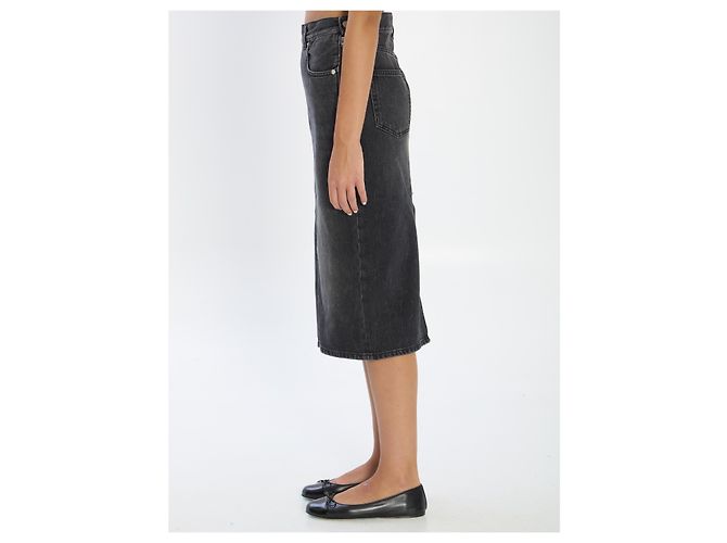 Haikure Kim Authentic denim skirt Black - view 3