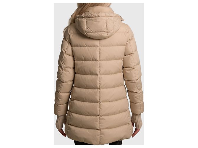 Herno Giacca puffer in nylon a 2 strati Beige - vista 2