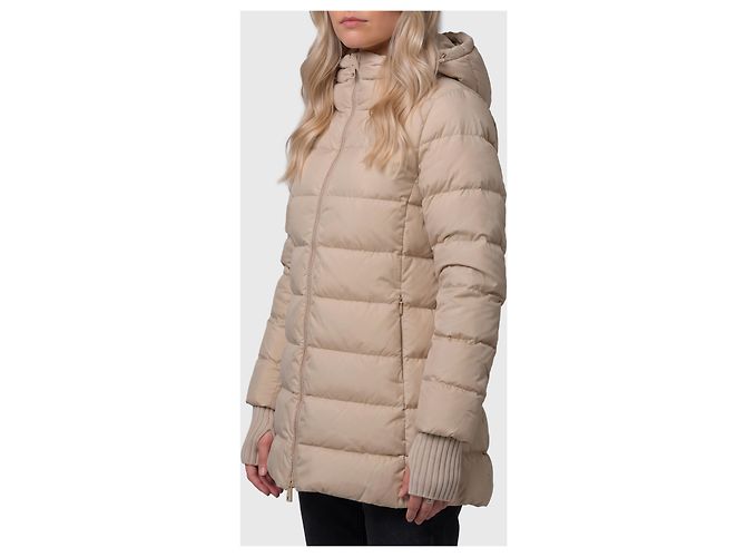 Herno Giacca puffer in nylon a 2 strati Beige - vista 3
