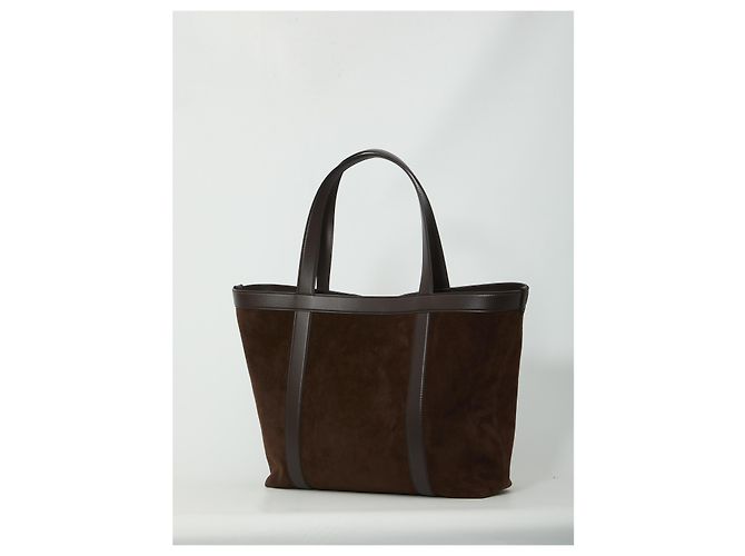 Dolce & Gabbana Shopper aus Wildleder Braun - Ansicht 2