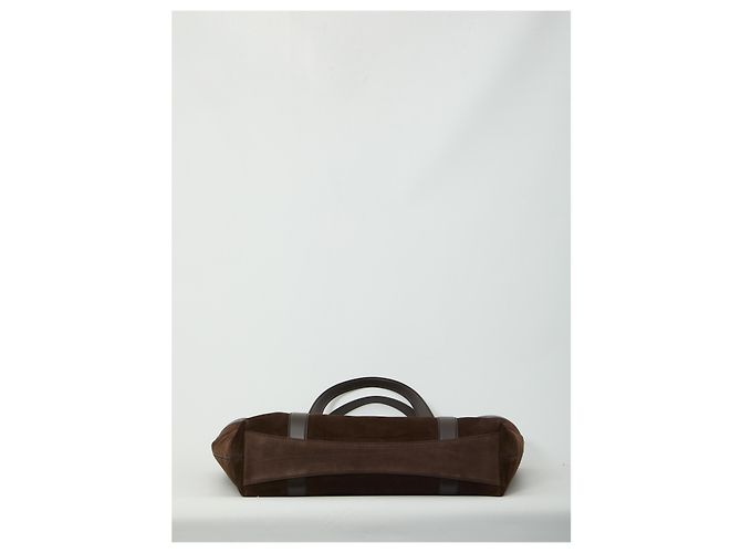 Dolce & Gabbana Shopper aus Wildleder Braun - Ansicht 3