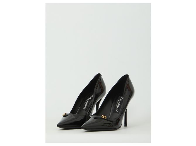 Dolce & Gabbana Zapatos de salón elegantes de charol Negro - vista 2