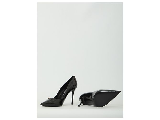 Dolce & Gabbana Zapatos de salón elegantes de charol Negro - vista 5