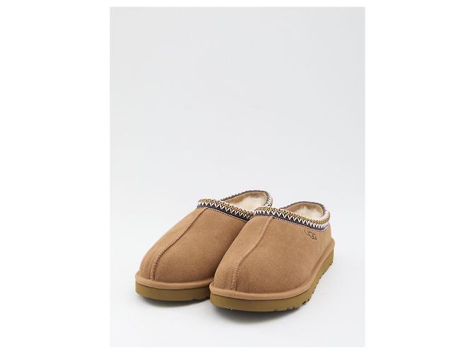 Mocassini Ugg Tasman II in pelle marrone Chestnut - vista 2