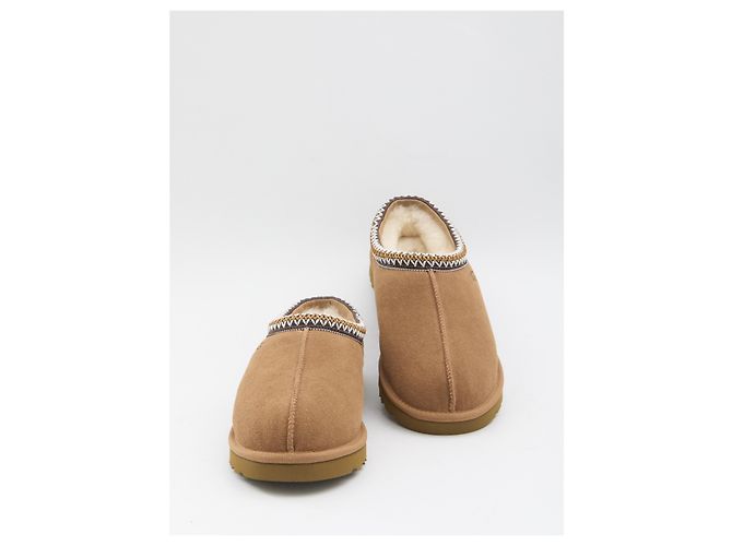 Mocassini Ugg Tasman II in pelle marrone Chestnut - vista 5