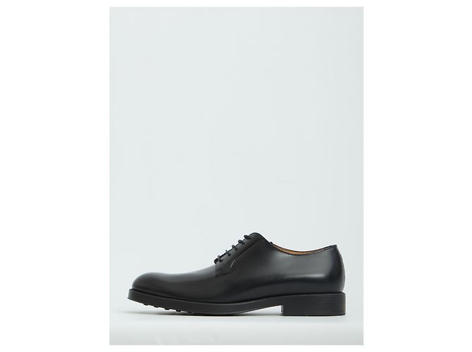 Scarpe Derby con lacci in vitello nero Tod's - vista 4