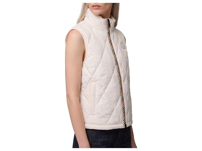 Burberry Cheswick packable gilet White - view 2