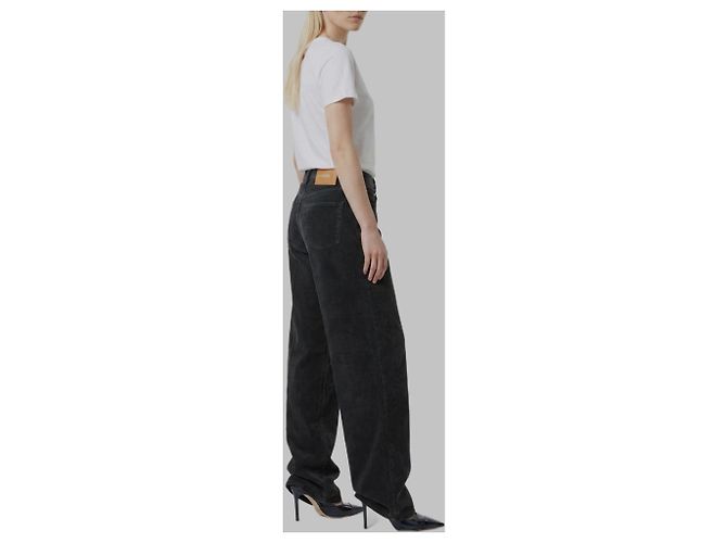 Haikure Jeans Bethany Velvet Pier Preto - vista 2