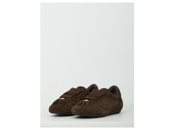 Dolce & Gabbana Low-top suede sneakers Brown - view 2