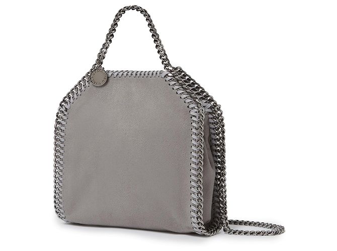 Stella Mc Cartney mala tote Micro Falabella Cinza - vista 2