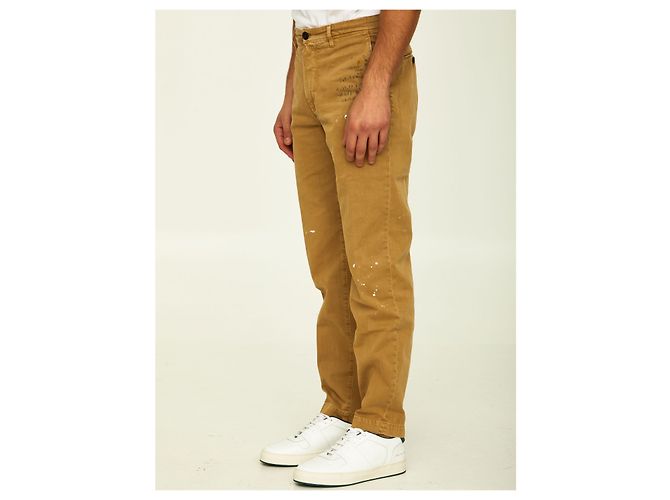 Incotex Baumwollhose in Camel - Ansicht 2