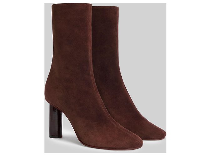 Paris Texas Botas de cano curto Alice Chocolate 85 Marrom - vista 2