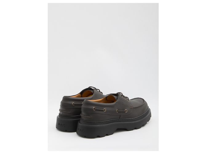 Tod's Bootsshoer mit Profilsohle Braun - Ansicht 3