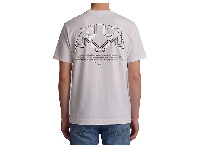 Off White Offline Half Arrow Skate T-Shirt Weiß - Ansicht 2