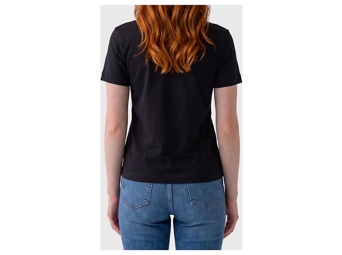 Jacquemus T-shirt in cotone Gros Grain Nero - vista 2