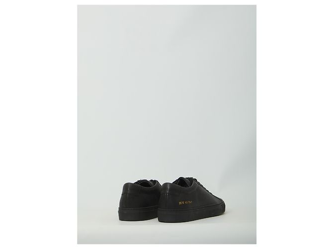 Common Projects Sneakers Black Achilles Premium Nero - vista 3