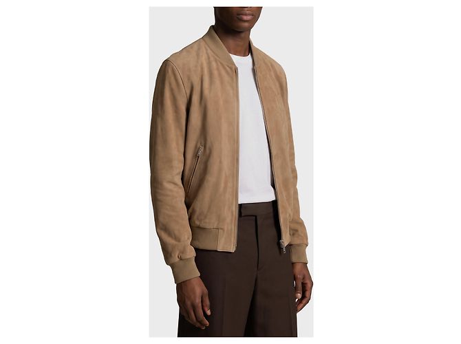 Arma Didier Bomberjacke aus Wildleder Beige - Ansicht 2