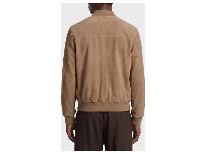 Arma Didier Bomberjacke aus Wildleder Beige - Ansicht 3