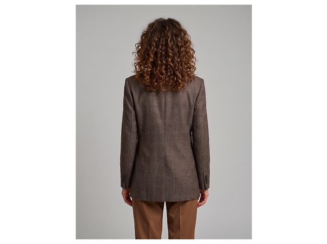 Sutton New York Chaqueta cruzada con estampado Príncipe de Gales - vista 3