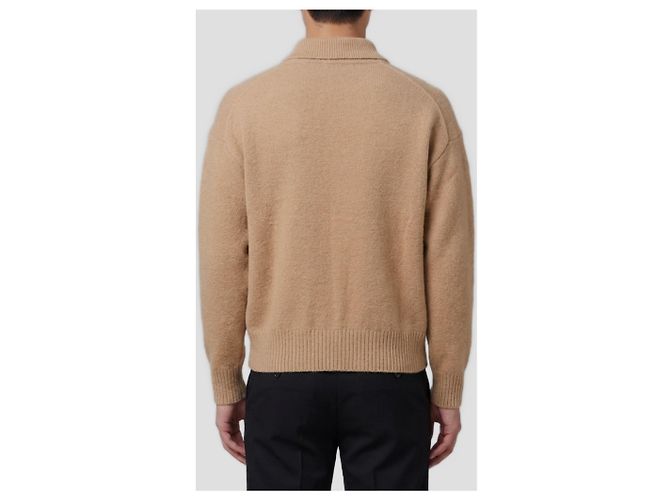 Ami Paris Ami de Coeur Polohemd Beige - Ansicht 3