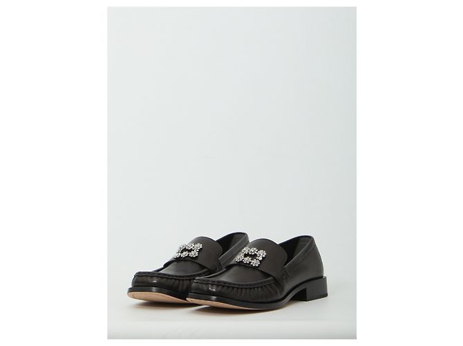 Roger Vivier Mocassini in pelle Viv' Rangers Nero - vista 2