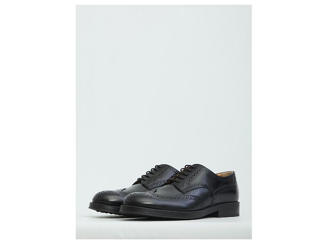 Tod's Chaussures à lacets avec perforations Noir - vue 2