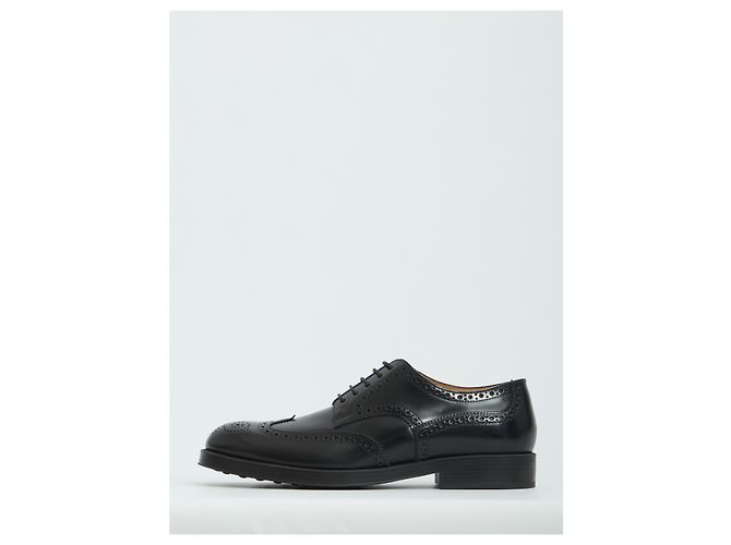 Tod's Chaussures à lacets avec perforations Noir - vue 4
