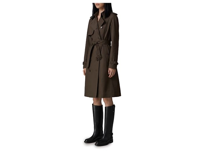 Burberry Gabardina larga Pembury de gabardina Castaño - vista 2