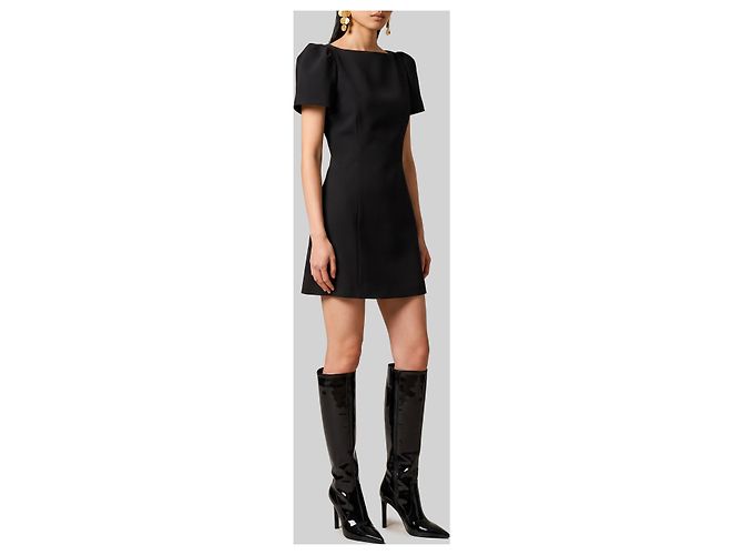 Sutton New York Mini abito in double crepe - vista 2