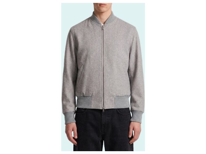 Lardini Giacca bomber Teor grigio chiaro - vista 3