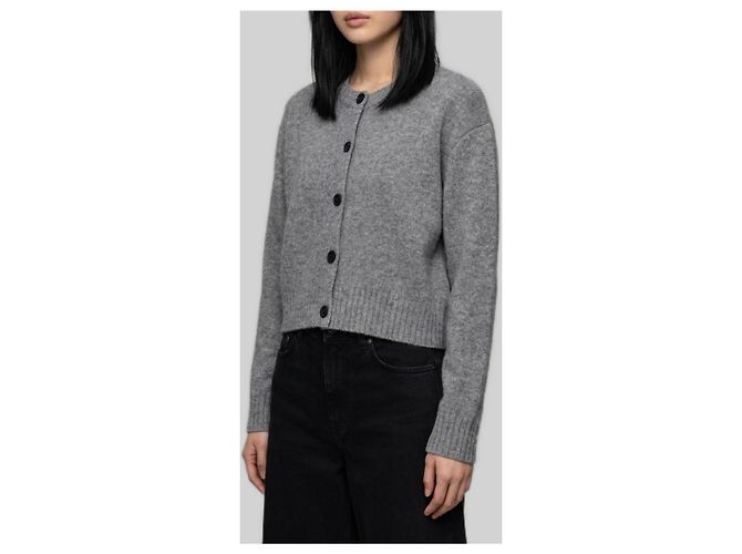 Loulou de Saison Cardigan Remus Anthracite - vista 2