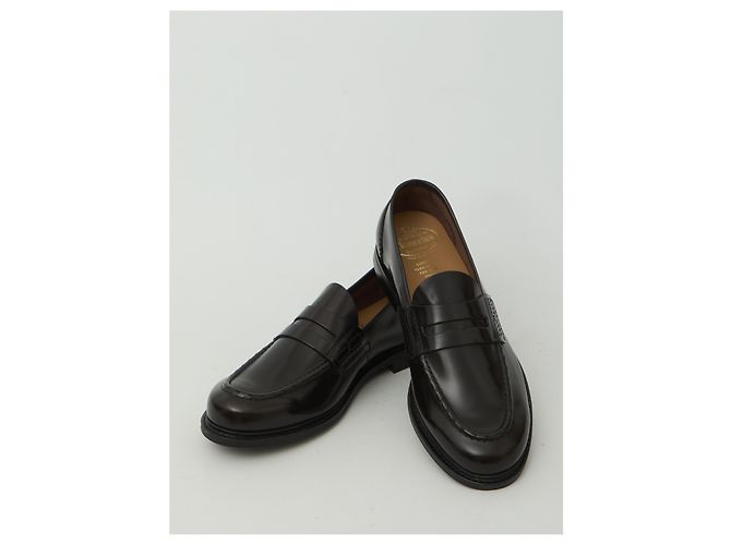 Church's Mocassini Ebony Farsley Marrone - vista 4