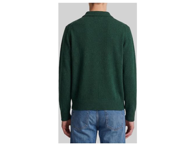 Ami Paris Ami de Coeur Polohemd Grün - Ansicht 2