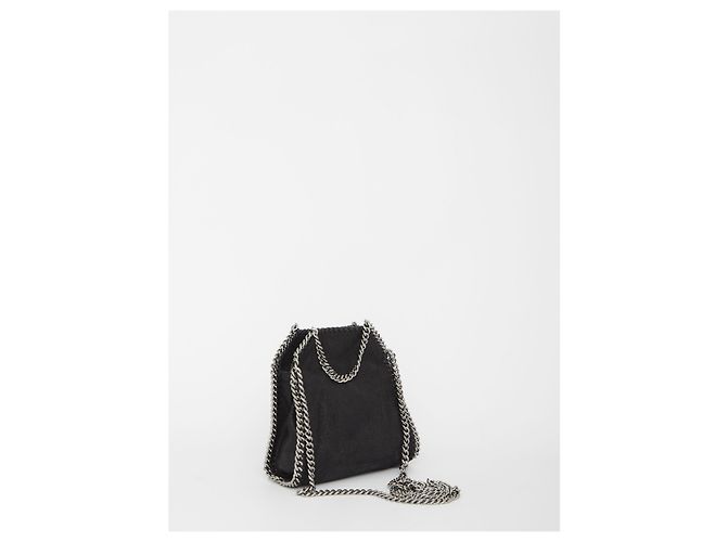 Stella Mc Cartney borsa tote Micro Falabella Nero - vista 2
