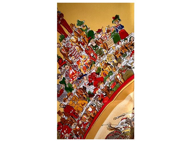 Hermès Carré Le Cirque Molier 90cm Multicolore - vue 3