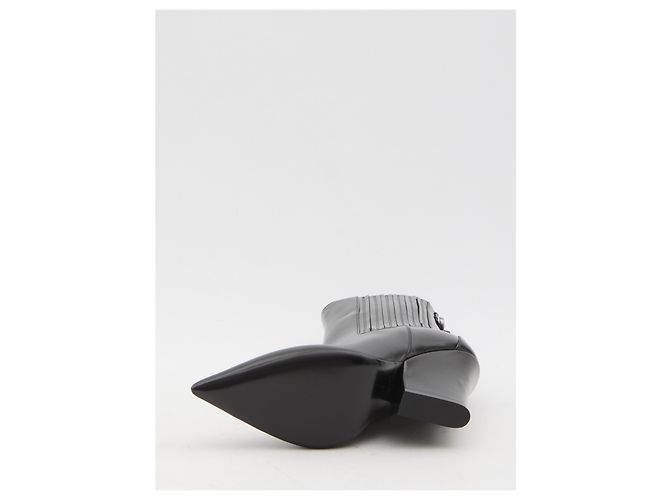 Valentino Garavani VLogo Lockette Stiefeletten Schwarz - Ansicht 4