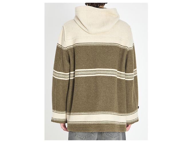 Abrigo Burberry Montgomery Harrogate Beige Lana Algodón - vista 4